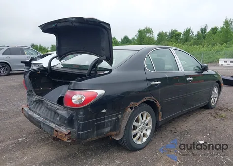 2004 Lexus Es z USA, uszkodzony, nr VIN JTHBA30G945022350